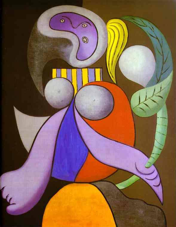 Mujer flor de Pablo Picasso