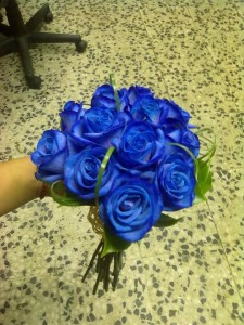 Bouquet de rosas vendela blue