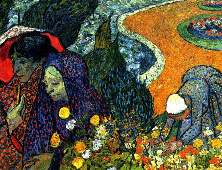 Recuerdo del Jardín de Etten de Vincent van Gogh