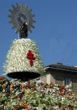 Fiestas del Pilar "Ofrenda de Flores"