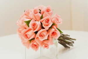 ramo novia rosas