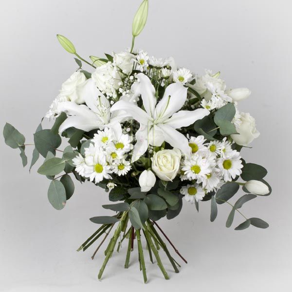 Ramo QDF de flores blancas