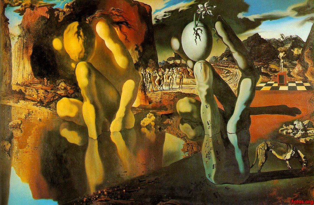 La metamorfosis de Narciso de Salvador Dalí