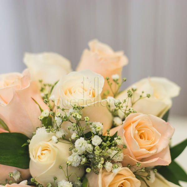 Bouquet de novia de rosas 